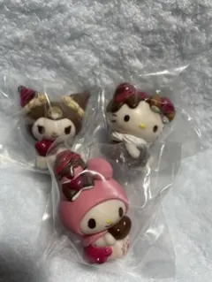 サンリオキャラクターズチョコレートドール　 3点セット