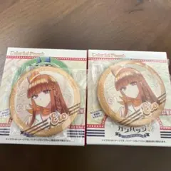 カラフルピーチ からぴち　ラメキラ　缶バッチ　えと　えとさん 2種セット