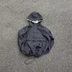 90's old uniqlo Black anorak Parker cboy