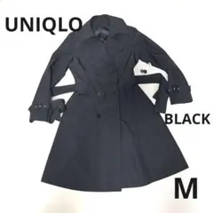 ユニクロ☆トレンチコート☆M☆ ブラック