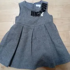 タルティーヌエショコラ　 グレー ワンピース サイズ90