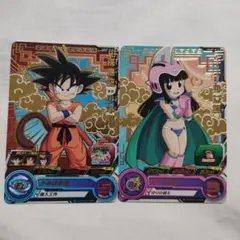 ドラゴンボール　UGM7-010孫悟空:少年期　UGM7-012チチ:少女期