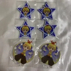 鬼滅の刃　星座　アクリルスタンド　アクスタ　星型チャーム　我妻善逸