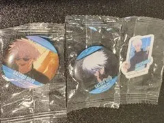 五条悟 缶バッジ ステッカー セット くら寿司 コラボ ビッくらポン