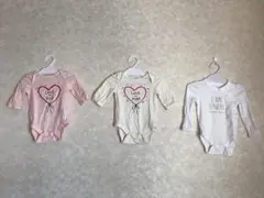 GAP ベビーロンパース3点セット