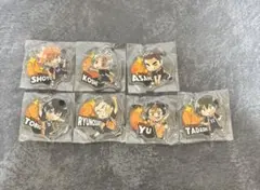 ハイキュー‼︎ ぴた！でふぉめ　アクリルキーホルダー　7点セット