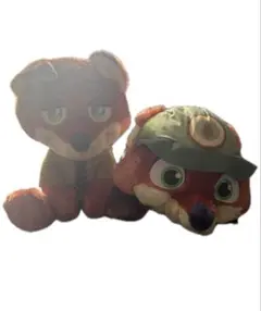 ズートピア ニック・ワイルド ぬいぐるみ セット 寝そべり うるりぃみぃ