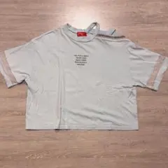 S repipi armario レピピ 水色 Tシャツ 肩出し キッズ 女の子