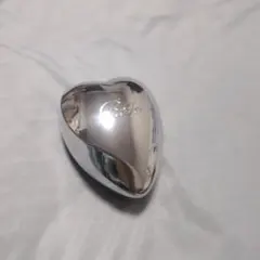 リファ　ハート型ヘアブラシ シルバー