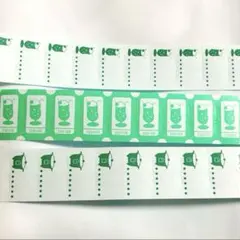 クリームソーダ２種＆台湾の電鍋　ラベラーシール 300枚　おすそ分け