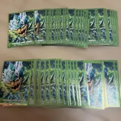 オーガポン　みどりのめん　スリーブ　デッキシールド　64枚セット