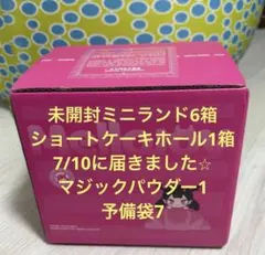 mellojoy メロジョイ未開封ミニランド6箱&いちごショートケーキホール1