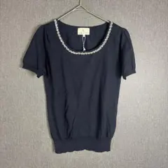 未使用！ポールカ PAULE KA 半袖ニット - メルカリ
