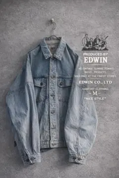 EDWIN 60s デニムジャケット Gジャン 359BF ビンテージ　国産 EDWIN 60s デニムジャケット Gジャン 359BF 国産ビンテージ - メルカリ