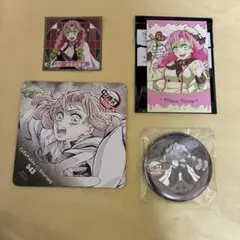 鬼滅の刃　フィナーレ期　コースター　お楽しみくじ　缶バッジ　甘露寺蜜璃