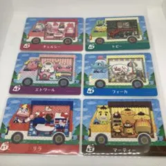 どうぶつの森　amiiboカード　サンリオ　コンプ