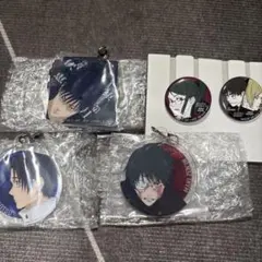 一番くじ　呪術廻戦 アクリルキーホルダー 缶バッジ セット
