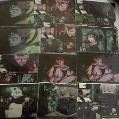 呪術廻戦 クリアビジュアルポスター 12枚セット