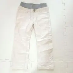 MPS ロングパンツ サイズ100 オフホワイト　生成り　チノパン