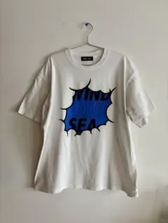 WIND AND SEA ロゴプリント Tシャツ ホワイトのサムネイル