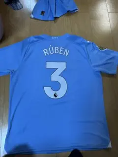 23、24マンチェスターシティ ホームユニフォーム #3 ルベン・ディアス