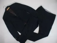 88760 Mr.JUNKO シングルスーツ上下　紺ストライプ　A4