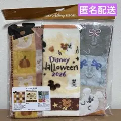 東京ディズニーリゾート　2026 ハロウィン　ミニタオル　ミッキー オバケ