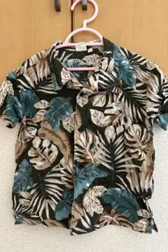 アロハシャツ　キッズ　110cm R.L.B