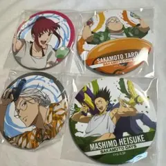 SAKAMOTO DAYS キャラクター缶バッジ　セット　4個　坂本