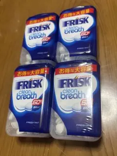 FRISK clean breath フレッシュミント 150粒×4個セットのサムネイル