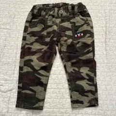 DOUBLE.B 迷彩柄 コーデュロイパンツ 80