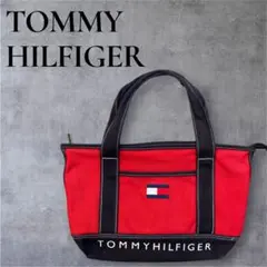 TOMMY HILFIGER トミーヒルフィガー 台形 キャンバストートバッグ