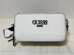 GUESS ゲス ショルダーバッグ ホワイト ロゴストラップのサムネイル