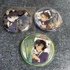 コナン ユニバ 缶バッジ