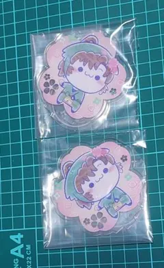 m*a様 忍たま乱太郎 ふんわり 桜もちぴこの段 アクリルスタンド賞 善法寺伊作