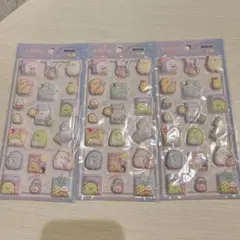 【正規品】　すみっこぐらし　もっと！ふにふにシール　3枚セット