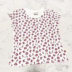 Dickies キティーちゃん コラボ Tシャツ S レディース 総柄