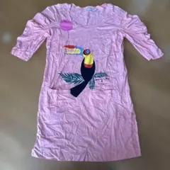 SEE BY CHLOE トゥーカン柄 チュニック ピンクのサムネイル
