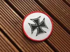 【70's アイアンクロス ワッペン】ビンテージ