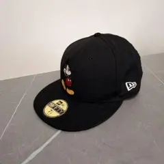 NEW ERA × Disney ミッキー　59FIFTY キャップ ブラック