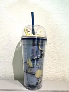 【完売品】スタバ　オータム　コールドカップタンブラーラビットフィギュア473ml