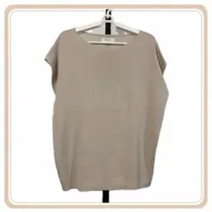 OPAQUE.CLIP オペークドットクリップ トップス　Ｌサイズ グレージュ