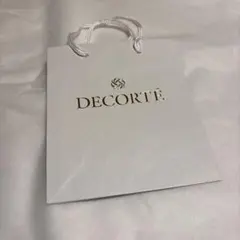 DECORTÉ ショップ袋 ホワイト