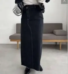 【美品】CAPRICIEUX LEMAGE デニムマキシスカート