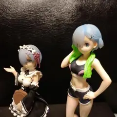 Re:ゼロから始める異世界生活 レム フィギュア 2種セット