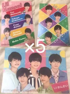 Lilかんさい セブンコラボ下敷き