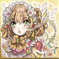 手描きイラスト オリジナル 「豆色紙③」