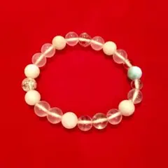 天然石 ブレスレット ラリマー フローライト ムーンストーン 8ミリ玉
