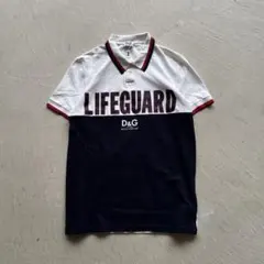 00s dolce&gabbana LIFEGUARD polo ポロシャツのサムネイル