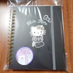 最終大特価【新品】ハローキティ　サンリオ　シール帳　ブラックのサムネイル